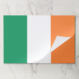 Irish flag Saint Patrick's Day party placemats