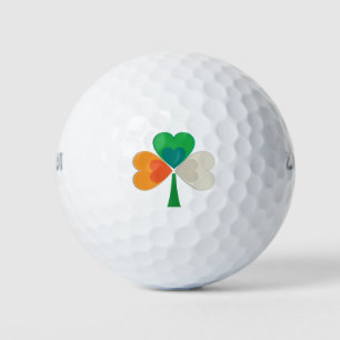 Irish Flag Shamrock Golf Balls