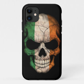 Irish Flag Skull iPhone 11 Case