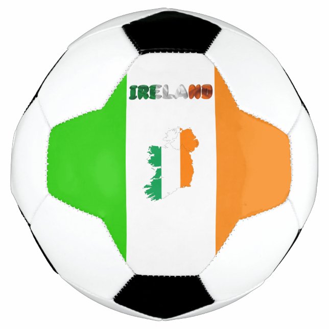 Irish flag soccer ball (Front)