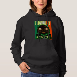 IRISH FLAG ST PATRICK'S CAT HOODIE