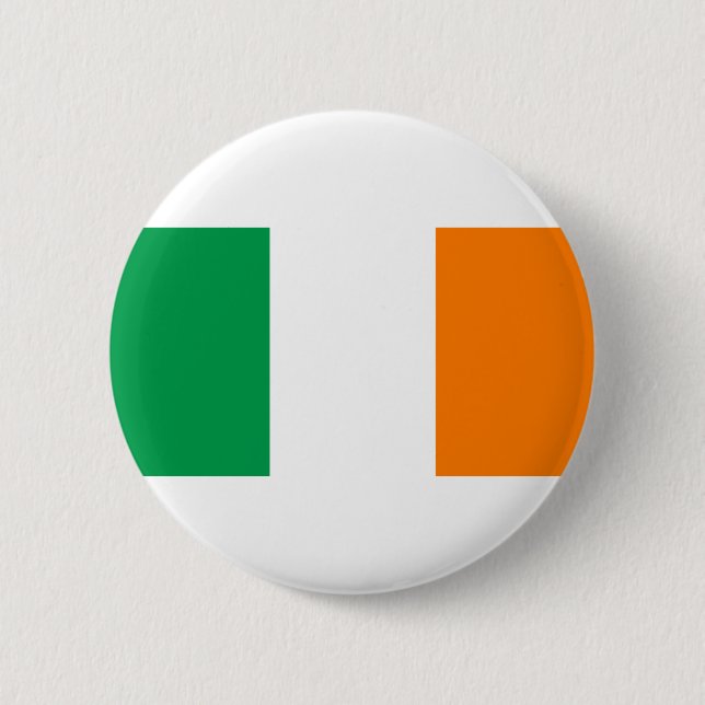Irish Flag/St Patrick's Day Button (Front)