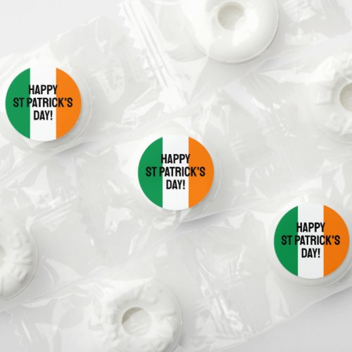 Irish flag St Patricks Day custom promo Life Saver Mints