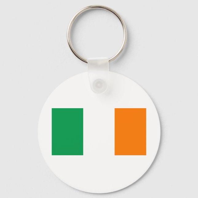 Irish Flag/St Patrick's Day Keychain (Front)