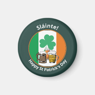 Irish Flag St Patricks Day Magnet