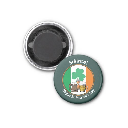 Irish Flag St Patricks Day Magnet