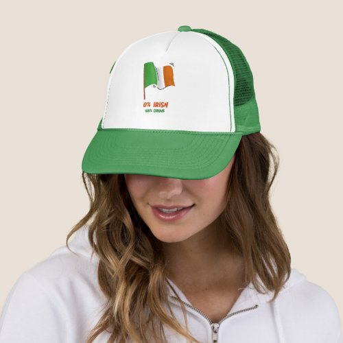 Irish Flag St Patricks Day  Trucker Hat