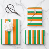 Irish Flag Stripes Design 