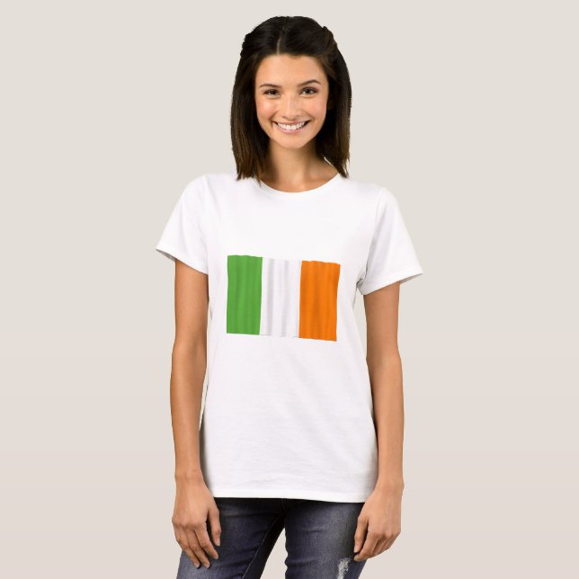 Irish flag, t shirt ! (Front Full)