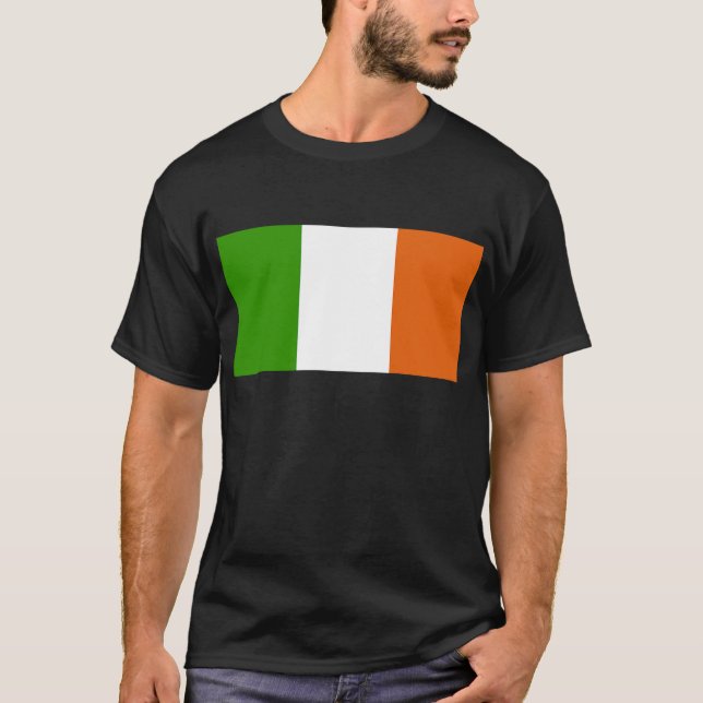 Irish flag templates T-Shirt (Front)