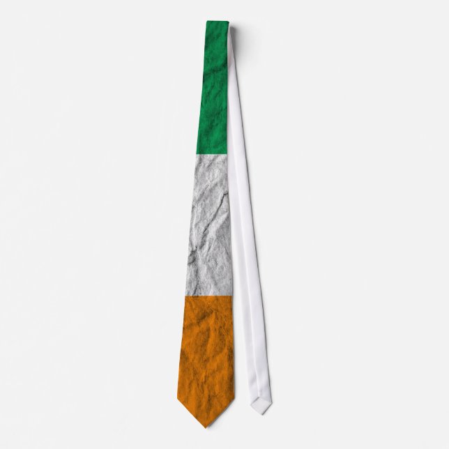 irish flag tie (Front)