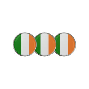Irish Flag Total Golf Ball Marker