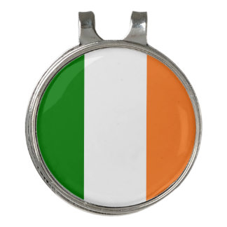 Irish Flag Total Golf Hat Clip