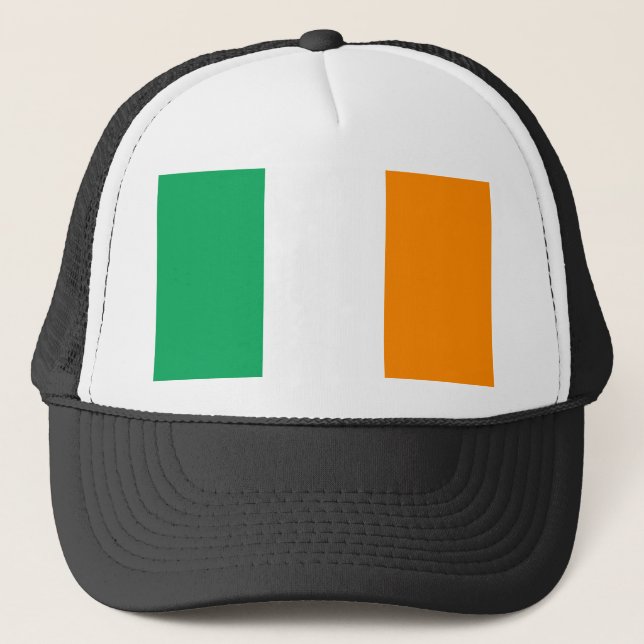 irish flag trucker hat (Front)