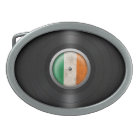Irish Flag Vinyl Record Album Graphic