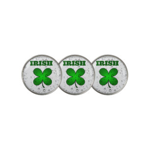Irish Floating Clover Golf Ball Marker