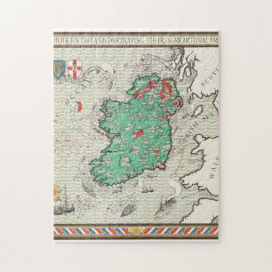 Irish Free State & Northern Ireland MacDonald Gill Jigsaw Puzzle