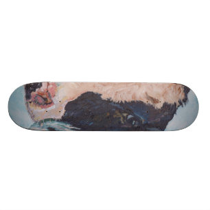 Irish Friesian Cow Skateboard