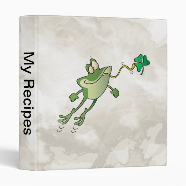 Irish Frog Binder (Front/Spine)