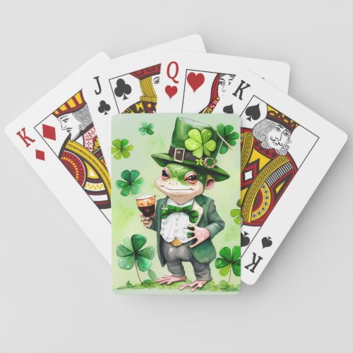 Irish Frog Hopping Deck of Cards