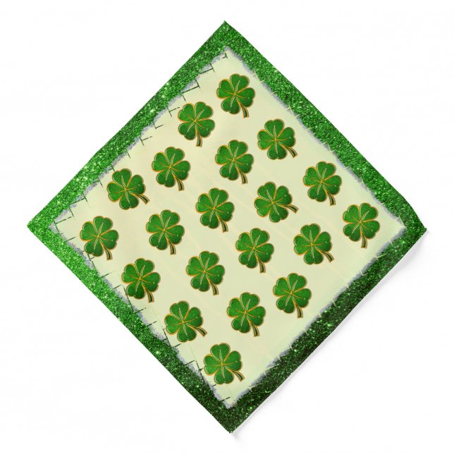 Irish Fun 3D Whimsey 2 Bandana (Front)