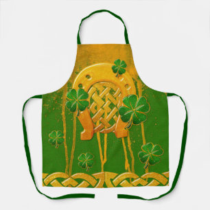 Irish Fun 3D Whimsey  Apron