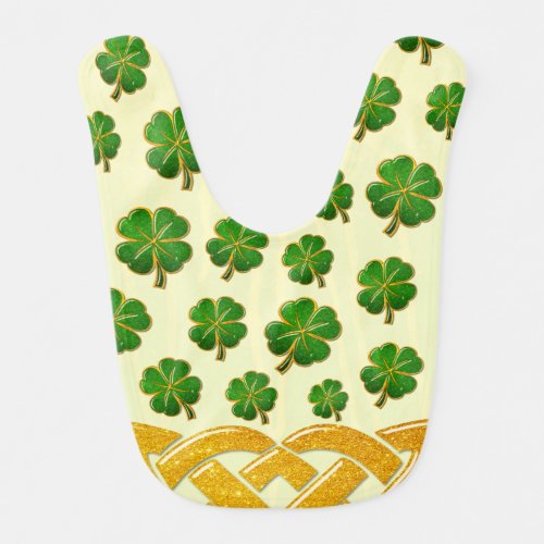 Irish Fun 3D Whimsey  Baby Bib