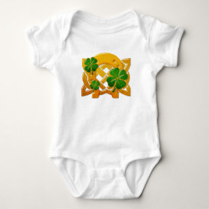 Irish Fun 3D Whimsey Baby Bodysuit