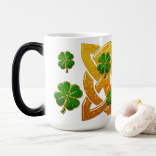 Irish Fun 3D Whimsey Color Morph Mug