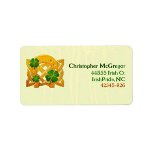 Irish Fun 3D Whimsey Label