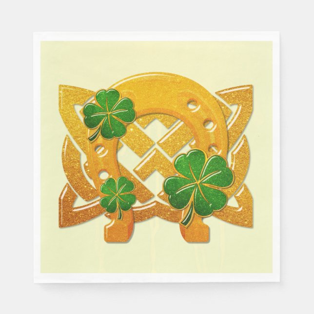 Irish Fun 3D Whimsey  Napkins (Front)