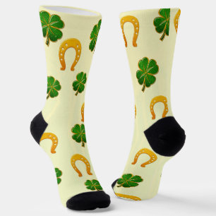 Irish Fun 3D Whimsey  Socks