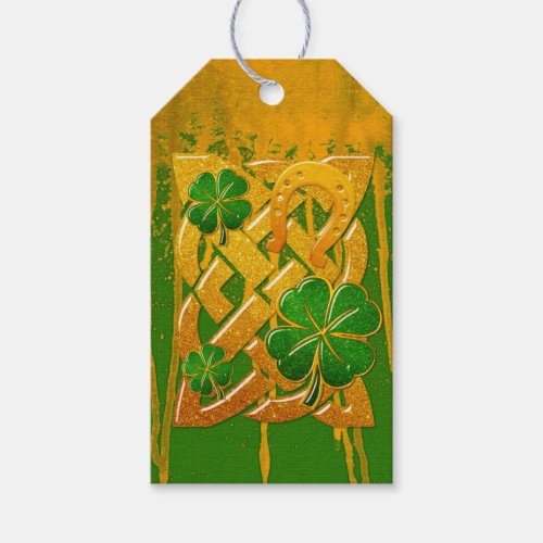 Irish Fun 3D Whimsey To and From Gift Tags