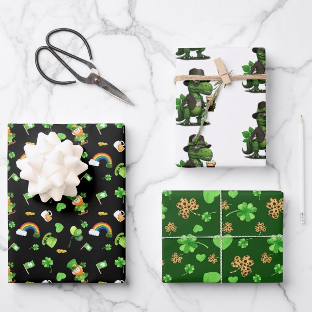 Irish Fun  Wrapping Paper Sheets (Front)