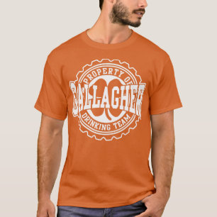 Irish Gallagher Drinking Team St Patricks Day T-Shirt