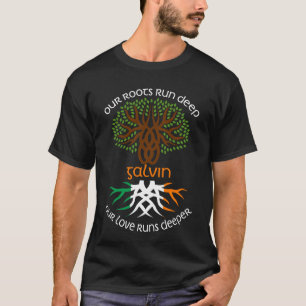 Irish GALVIN Family Name Our Love Runs Deeper T-Shirt
