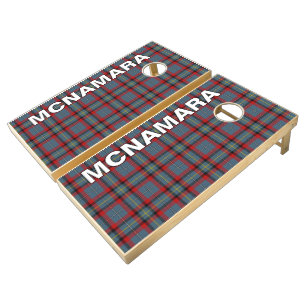 Irish Games Clan MacNamara Tartan Plaid