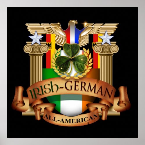 Irish German All_American Poster