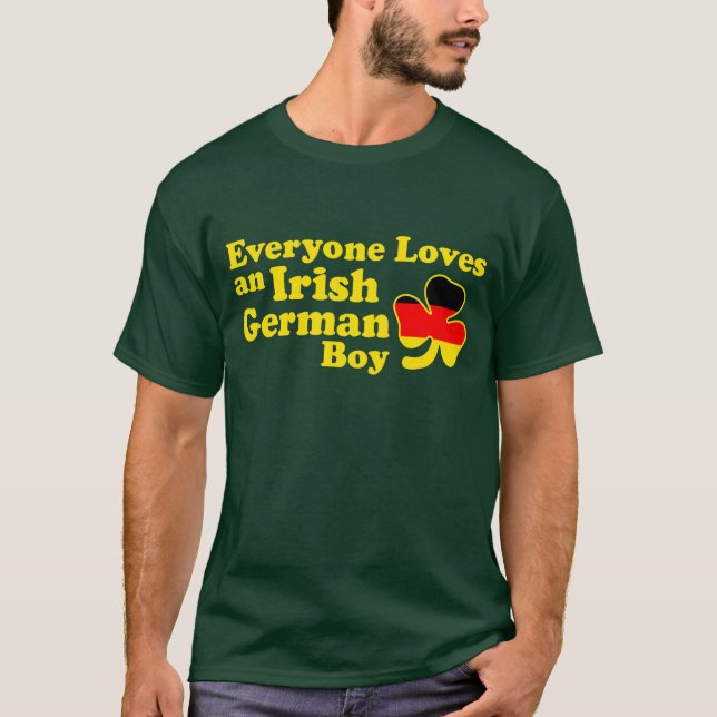 Irish German Boy T-Shirt (Front)