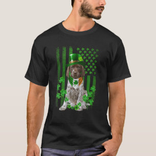 Irish German Shorthaired Pointer St Patrick's Day T-Shirt