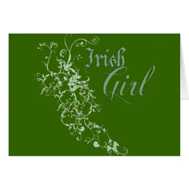 Irish Girl | Zazzle