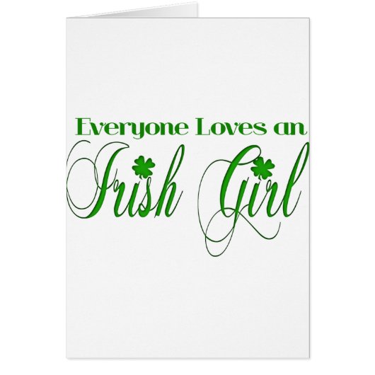 Irish Girl Cards (Front)