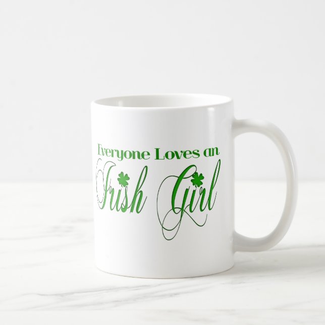 Irish Girl Coffee Mug (Right)