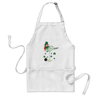 Irish Girl Martini Adult Apron