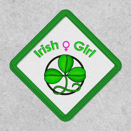 Irish Girl Patch