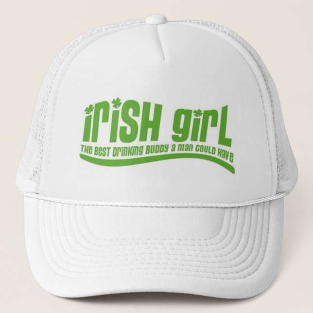Irish Girl Trucker Hat (Front)