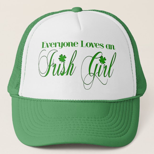Irish Girl Trucker Hat (Front)