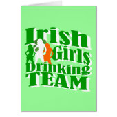 Irish girls drinking team (Front)