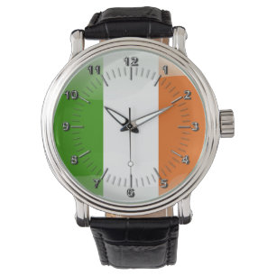 Irish glossy flag watch
