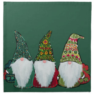 IRISH GNOMES CLOTH NAPKIN